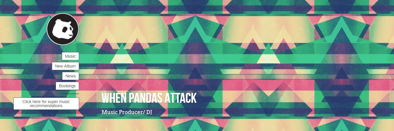 null When Pandas Attack website